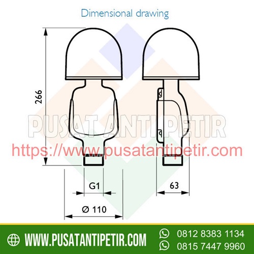 Lampu Menara Philips XGP500